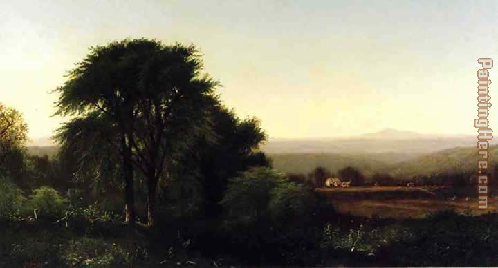 July Afternoon in Greenfield Massachusetts painting - Alfred Thompson Bricher July Afternoon in Greenfield Massachusetts art painting